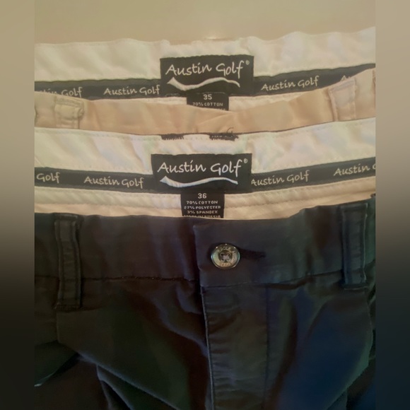 Men's Short SET. Khaki & Black. Sizes 35 & 36 waist. Traditional fit. - Picture 2 of 7